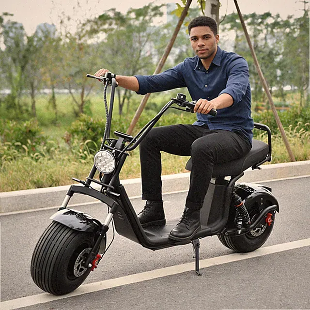 18 inch fat tire scooter Harley electric motorcycle max load 440 IBS 3000W motor