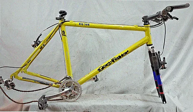 1998 Gary Fisher Big Sur MTB Bike Frame Set 21.5" X Large Rock Shox Deore XT USA