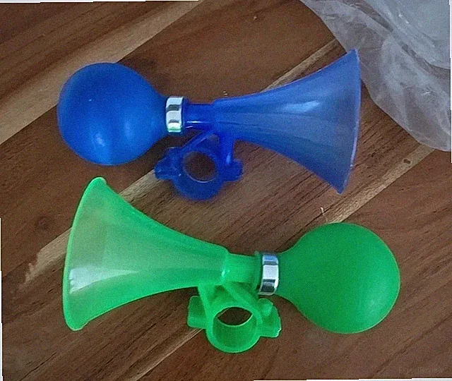 2 Pcs Bike Horn Kids Air Horn, Plastic Scooter Bicycle Bell