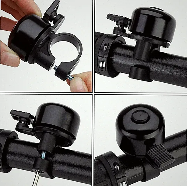 Bicycle Bell Alloy Handlebar Horn Sound Alarm for Mountain & Road Bikes NEW