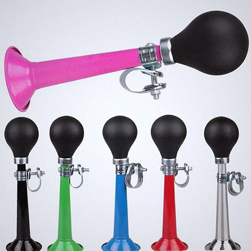 Bicycle Bike Cycling Retro Metal Air Horn Bugle Trumpet Honking Bulb