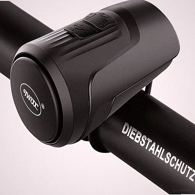 Electric Bike Bell, 125db Anti-Theft Alarm Loud Electric Bike Horn for Adults wi