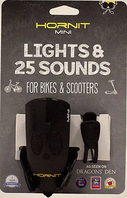 Hornit Mini Bike & Scooter Horn with Kids Headlight
