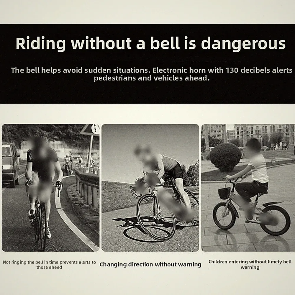 Loud Electric For Horn for Bike Use on For Mountain Folding and Bicycles