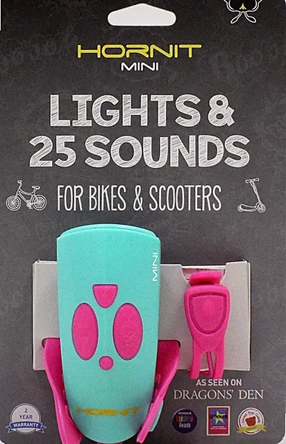 Mini Bike & Scooter Horn with Kids Headlight