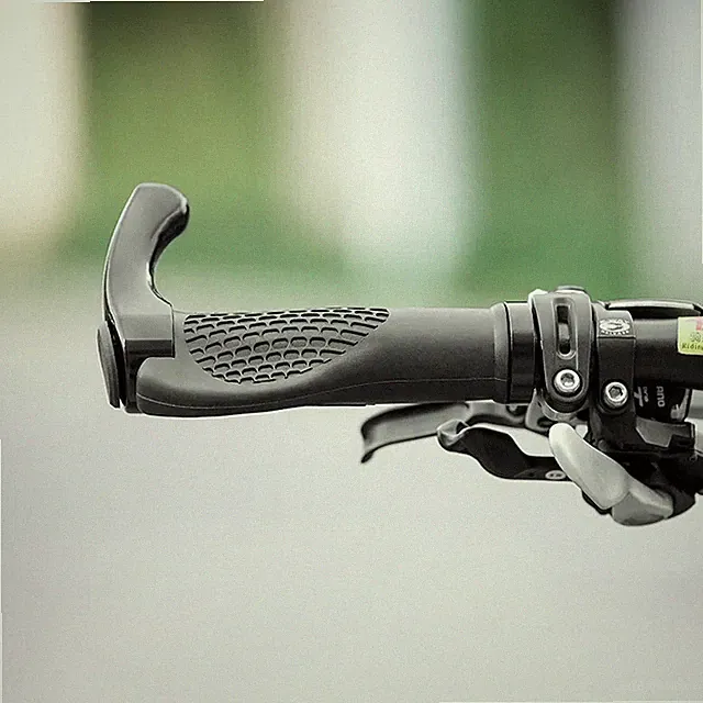 MTB Bicycle Grips Horns Vice Handlebar Grips Cycling Shockproof Dust-proof