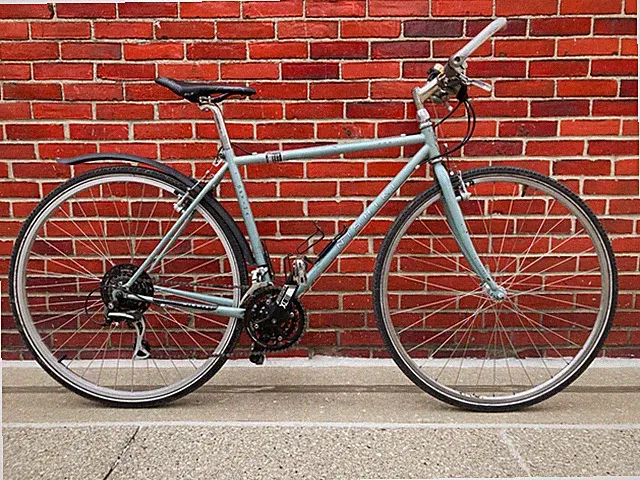 Nishiki Optima XRS Hybrid - City Slayer ! Bull Horn Bars, Shimano