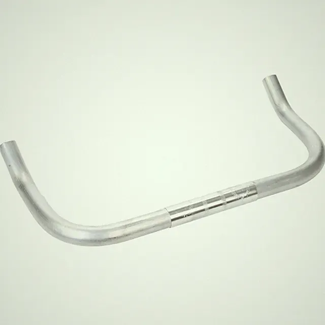 Sunlite Bull Horn Handlebars, 25.4 x 400mm, Silver