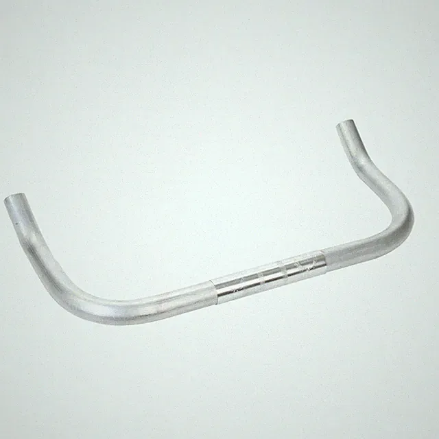 Sunlite Silver Aluminum Bullhorn Handlebar 25.4mm 400mm Fixed Gear & Messenger