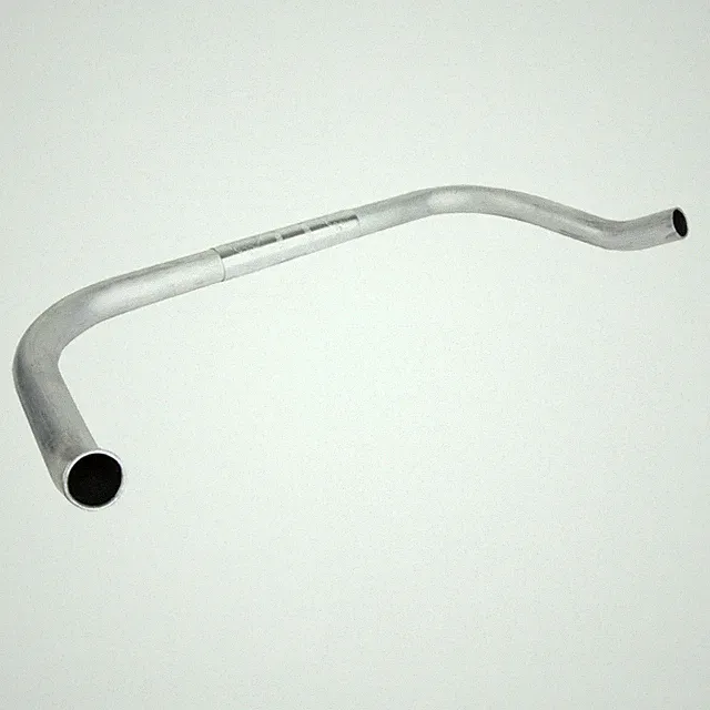Sunlite Silver Aluminum Bullhorn Handlebar 25.4mm Fixed Gear & Messenger Style