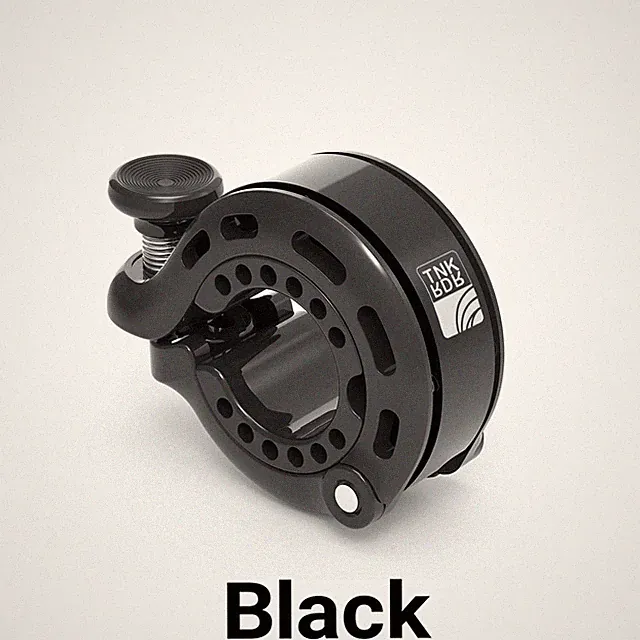 ThinkRider 110dB Loud Bicycle Bell Aluminum Alloy Mini Bike Horn MTB Black